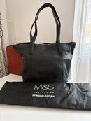 M&S leather bag