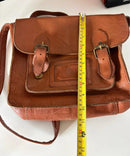 Fatface leather bag
