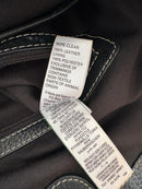 M&S Black Pebbled Leather Shoulder Bag with Zip Pocket