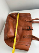 FatFace Leather Tote Bag | Brown | Pre-Loved