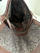 Fatface leather bag
