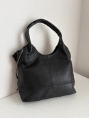 Marks and Spencer black leather handbag