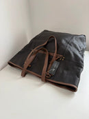 French connection leather bag