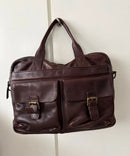 White stuff leather bag