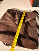 Fatface leather bag