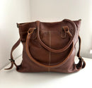 Fatface leather bag