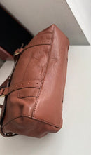 White stuff leather bag