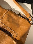 White stuff leather bag
