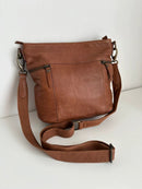 Fatface leather bag