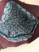 White stuff leather bag