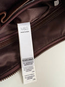 M&S leather bag