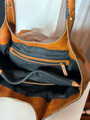 M&S leather bag