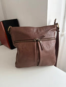 Fatface leather bag