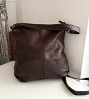 White stuff leather bag