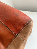 Fatface large brown leather bag