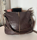 White stuff leather bag