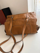White stuff leather bag