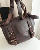 White stuff leather bag