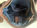 Fatface leather bag