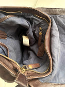 Fatface leather bag