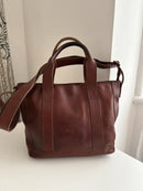 Fatface leather bag