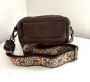 Fatface leather bag