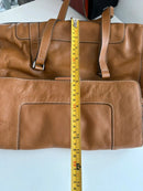 White stuff leather bag
