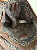 Fatface leather bag