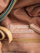 White stuff leather bag
