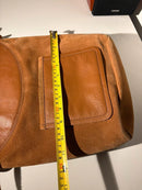 White stuff leather bag