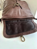Fatface leather bag
