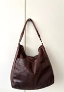 Fatface leather bag