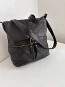 Fatface leather bag