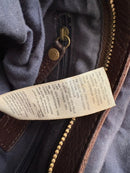 Fatface leather bag