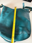 White stuff leather bag