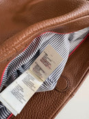 White stuff leather bag