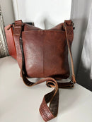 Fatface leather bag