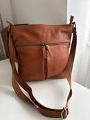 Fatface leather bag