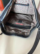 White stuff leather bag