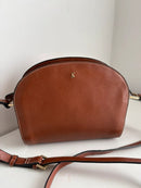 Joules brown leather crossbody bag