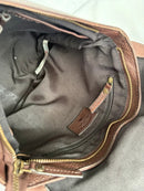 Fatface leather bag