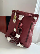 Fatface leather bag