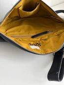 White stuff navy leather bum, crossbody, shoulder bag