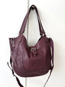 White stuff leather bag