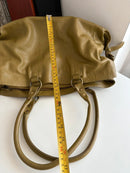 Boden Khaki Leather Casual Women's Bag - Very Good Condition