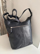 White stuff leather bag