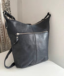 White stuff leather bag