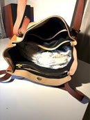 M&S leather bag