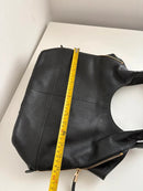 Marks and Spencer black leather handbag