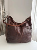 Fatface leather bag